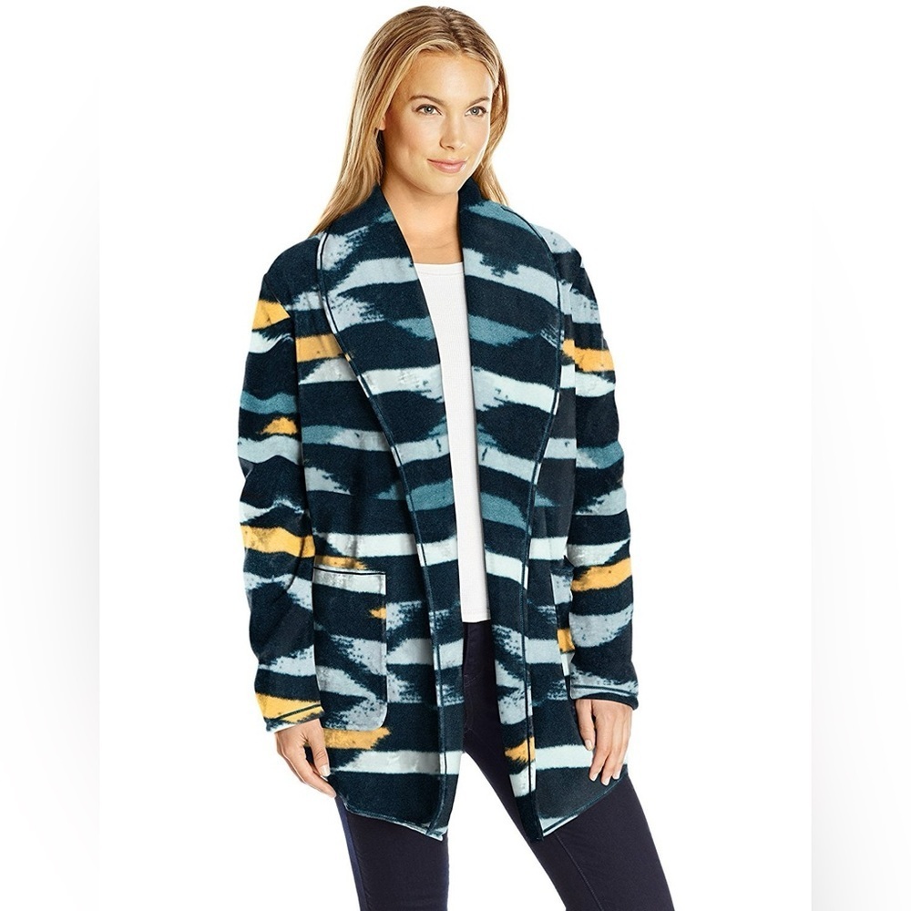 Columbia Women's Patterned Jacket - Black, Yellow, Blue